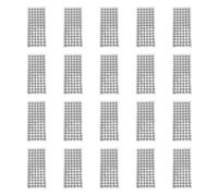 Fockety 3D Scanning Marker for 3D Scanner, 20 Sheets Marking Points and Positioning Dots, ID 3mm OD 6mm Reference Point Stickers for Enhanced Scan Precision