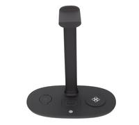 Fockety 4 in 1 Headphone Charging Hanger, Wireless Charging Stand - Practical Solution for Mobile Phones, Headphones, Watches At Home and in the Hotel