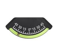 Fockety 45 Deg Inclinometer, Accurate Measurement Level Gauge, Anti Impact Easy to Read Angle Clinometer for OffRoad Vehicle, Truck, RV, Campers, Trailer, Boat