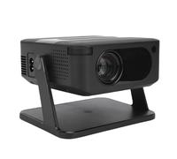 Fockety 4K Projector, 1080P Smart WiFi 5.4 Auto Focus Correction with Rotating Bracket Built in APP, for PC Phone Laptop Switch 2 Steam Deck (UK Plug)