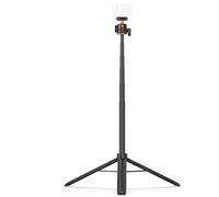 Fockety 55in Phone Tripod & Selfie Stick, 360 Rotatable Extendable Magnetic Selfie Stick Tripod, Cell Phone Stand for Video Recording Vlog, Travel for Action 6