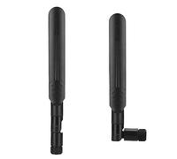 Fockety 5G/5.8G 8dBi Dual Band Wireless Antenna for Router, SMA Interface Omnidirectional Antenna, Compatible with RT-AC68U EX6200, Ideal for Wireless Network Cards (Black)