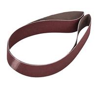 Fockety 760x25mm Abrasive Sanding Belt Set 30x1 Inch for Belt Sander 60-180 Grit, Rust Removal Tool for Woodworking and Metal Polishing (180 mesh)