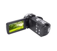 Fockety 8K Video Camera Camcorder, 64MP 18X Digital Zoom 3 Inch Touch Screen with WiFi Webcam and LED Light, for Vlogging Travel Live Streaming, Built in Rechargeable 1050mAh Battery