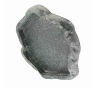 Fockety ABS -Harz Long -lived Reptile Shell Lining for Turtles echoes, Imitation Rock Design, Easy to Clean, Suitable for Feeding Water (Small)