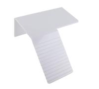 Fockety Acrylic Basking Platform, Anti Slip Fish Tank Aquarium Platform, Stable Support Tortoise Resting Terrace for Turtles, Frogs and Newts (A Type Large)