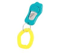 Fockety Adjustable Dog Training Clicker with 3 Gears, Easy to Use for Basic Obedience Training, Suitable for Pets Like Dogs and Cats (Sky Blue)