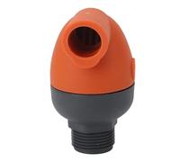Fockety Agricultural Irrigation Tool, Sturdy Durable Plastic Good Sealing Proof Automatic Air Vacuum Relief Valve Easy to Install Irrigation Air Valve for, Gardens (1/2in)