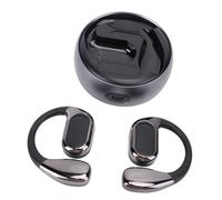 Fockety AI Translation Earbuds, Real Time Wireless Voice Translation Bluetooth 5.4 with Active Noise Cancelling, for Travel Business Conversations Earbuds (Black)