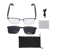 Fockety Ai Translation Smart Glasses, Real Time Translation in 100+ Languages, Built in Mic Speaker, Lightweight and Stylish, with USB Type C Charging, for Outdoor Travel Daily Use