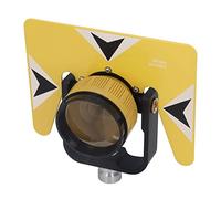 Fockety All Metal Single Tilt Prism, Offset Total Stations Surveying Tool Compatible with 5/8In, Total Station, Land Surveying Equipment with Adjustable Adapter, Storage Bag