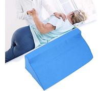 Fockety Anti Bedsore Breathable Triangular Nursing Cushion for Bedridden Patients, 19.7 X 9.8 X 5.9in, Blue, Patients Care (Blue)
