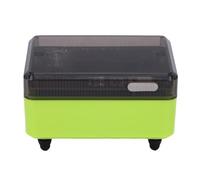 Fockety Aquarium Air Pump, 1.5W Portable Quiet Oxygen Pump with Metal Clip, Aerator Pump for Fishing Tackle Boxes, Freshing Product Transportation and Aquarium Oxygen Supply (Green)