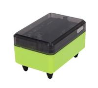 Fockety Aquarium Air Pump, Super Quiet 40dB Oxygen Pump with LCD Screen for Fish Tanks, Rechargeable 1200mAh Battery for Fishing Tackle Boxes and Freshwater Aquariums (Green)