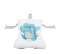 Fockety Baby Bath Seat Support Net, Infant Bathing Seat Mat, Comfortable Adjustable Non Slip Floating Baby Bath Cushion, with Safety Support Corners, for Babies or Infants (Dinosaur Pattern)