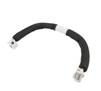 Fockety Baby Stroller Handlebar Armrest Bumper Bar with Curved Design for Safe and Comfortable Baby Leaning Suitable for Calming Your (Black)