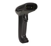 Fockety Barcode Scanner, Ergonomic Plug and Play with Battery Level Indicator 1.5m USB Cable QR Code Scanner, 2D Barcode with Digital Printed Bar Code Reader for Commercial