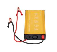 Fockety Battery Boost Converter, 12000W 12V Aluminum Alloy Double Variable Battery Booster with 12 Tubes, Stable Power Saving Variable Voltage Regulator for 12V 20AH or More Batteries