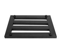 Fockety Black Guitar Pedalboard, 14.6 x 10.6 x 0.8 inches for Guitar Effect Pedals