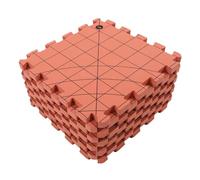 Fockety Blocking Mats for Knitting, 9 Pack Extra Thick Blocking Boards for Knitting & Crochet Projects, Professional Foam Interlocking Crochet Board for Crocheting