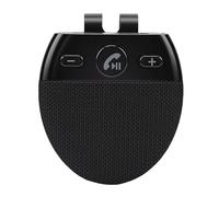 Fockety Bluetooth Car Speaker, Bluetooth 5.0 Chip CVC8.0 Noise Reduction Auto On Off Motion Sensor Handsfree Phone Kit, Car Speakerphone with Visor Mount for Safe Driving GPS Music Voice