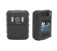 Fockety Body Camera, 2K Video Camera with Night Vision, 1800mAh Battery & Fast Charger, 10Hrs Video Record, Loop Record Body Worn Camera for Police, Civilian, Law Enforcement, Delivery Job