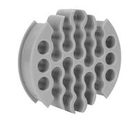 Fockety Cables Comb, Wire Comb, 30 Holes Cable Dresser, 0.8 Cm Hole Diameter, Ethernet Cable Organizer Tool for Wire Management, for Data Center and Machine Room (Gray)