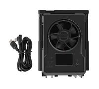 Fockety Camera Cooler, Silence High Speed Fan with 3 Speed Adjustment and Intelligent Temperature Sensing, for ACTION 4 3 5 PRO, Compatible with Cold Shoe Ports and 1 4 Screw Ports