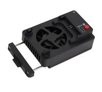 Fockety Camera External Cooling System, Camera Cooling Fan, External Cooler, Semiconductor Radiators for ZV, A7, FX30, A6700, for R Series, 90D, for X Series, for Z30 (Black)