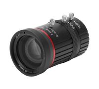 Fockety Camera Lens, 5-50mm F1.6 C Mount Manual Telephoto Lens with Wide Angle & 5MP Length, Professional HD Telephoto Zoom for Industrial Camera, Home Security