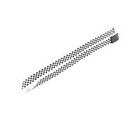 Fockety Canvas Military Belt with Adjustable Black White Grid Strap, Easy to Untie and Cut, Great Outdoor Enthusiasts