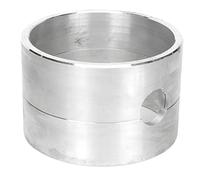 Fockety Casting Sandbox Melting Pot, Aluminum Alloy High Temperature Resistant Good Heat Dissipation Sand Casting Sandbox Cylindrical Shape 3.7 X 2.9in Internal Size Jewelry Casting Mold
