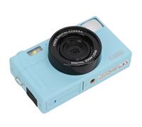 Fockety CD R1 1080P FHD Micro Single Camera Portable Mirrorless Camera 16X Digital Zoom 24MP with 3in LCD Display Monitor Mirrorless for Photography (Blue)