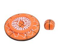 Fockety Ceiling Basketball Hoop, Indoor Hanging Basketball Toy with PP Material, for Kids Adults Bedroom Office Dormitory Game Room, Improves Hand Eye Coordination Sports Skills