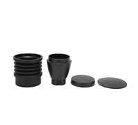 Fockety Coffee Grinder Single Dose, Durable Aluminum Alloy Hand Pressure Coffee Grinder Blowing Bean Bin Tool, Fit for Eureka Mignon, Blowing Out The Powder (Black)