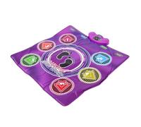 Fockety Dance Mat, Wireless Bluetooth 5.3 Electronic Dance Pad, Light Up Mat with 6 LED Buttons for Kids Ages 3 to 12