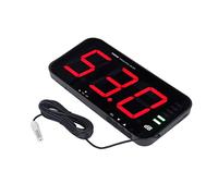 Fockety Decibel Meter Wall Hanging Sound Level Meter 30-130dB Range Large LED Display with Alarm Icons Indicator for Home, Studio, Factory