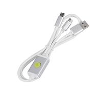 Fockety Deep Flash Cable 9008 Modus, BL LOCK Engineering Line, Unlock Data in Rec Mode, TPE Material, White, 1 Brush Line for Telephone Users