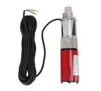 Fockety Deep Well Submersible Pump, 260W Stainless Steel Screw 1.2m³/h High 40M Head Stainless Steel Screw Pump for Farm Ranch Irrigation