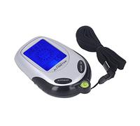 Fockety Digital Altimeter, 6 in 1 Multifunctional Electronic Digital LCD Backlit Compass Altimeter Barometer with Time, Direction, Position, Temperature and Weather Forecast for Camping