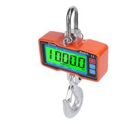 Fockety Digital Crane Scale, 1000kg 2200lb High Precision Industrial Hanging Scale with Remote Control and LED Backlit Display, for Farm Construction Site Factory Outdoor Work