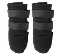 Fockety Dog Boots Shoes for Different Size Dogs Anti-Slip Sole for Outdoor Adventures Soft Material 2pcs Adjustable Straps, Puppy Boots (XL)