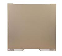 Fockety Double Sided Textured PEI Sheet for Bambu Lab 3D Printers, 350 X 320mm 3D Printer Build Plate, Flexible PEI Spring Steel Heated Printing Bed Platform, No Magnetic Base