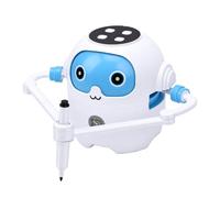 Fockety Drawing Robot, Smart Interactive Drawing Machines with 52 Cards and 12 Watercolor Pens, Montessori Educational Painting Toy for Boys and Girls 3 to 8 Year Old