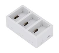Fockety Drone Battery Charging Hub, Charges 3 Batteries Sequentially Fast Charging PD 35W, 3 Bay Battery Hub with Charge Discharge Storage for Mini Mini 4 Pro
