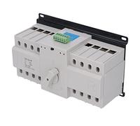 Fockety Dual Power Automatic Transfer Switch, AC400V 50/60Hz 63A 4P CB Mini Dual Power Generator Changeover Switch, Circuit Protection, Electronic Circuit Breaker for Electrical Equipment