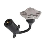 Fockety Durable 7 Pin Trailer Socket Adapter Cable for Most Trailers, Semitrailers, RV, Resistant