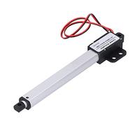 Fockety Electric Linear Actuator, 4 Stroke 12V DC Mini Motion Actuator Small, 12V Input Voltage Low Noise Short Circuit Electric Micro Linear Actuator for Window Opener, Robot (Stroke