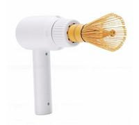 Fockety Electric Matcha Whisk, Handheld Rechargeable Electric Whisk for Perfect Blending, Portable Automatic Tea Frother Stirrer Drink Mixer for Milk, Matcha Tea Lovers (White)