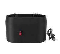 Fockety Electric Portafilter Cleaning Machine, Portafilter Cleaner, Coffee Cleaning Box Spill Proof Hard Bristles Clean Brush Tool for Home or Commercial Coffee Bar